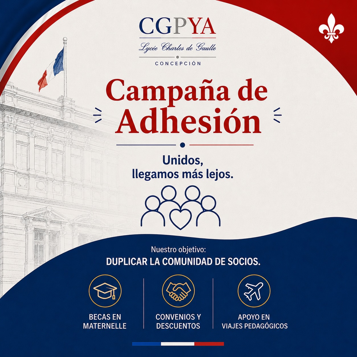 Afiche de la Campaña de Adhesión 2026 del CGPyA